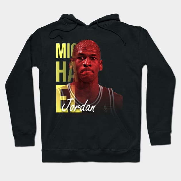 Michael Jordan The G.O.A.T Hoodie by pentaShop